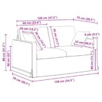 Sofa 2 pcs Hellgrau – Bild 10