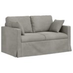 Sofa 2 pcs Hellgrau – Bild 5