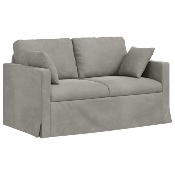 Sofa 2 pcs Hellgrau – Bild 5
