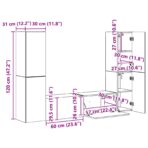 TV-Schrankset – Bild 13