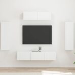 TV-Schränk 5 pcs Weiss