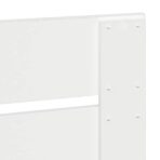 Bettrahmen mit Schubladen Weiss 200 x 200 cm Holzwerkstoff – Bild 12