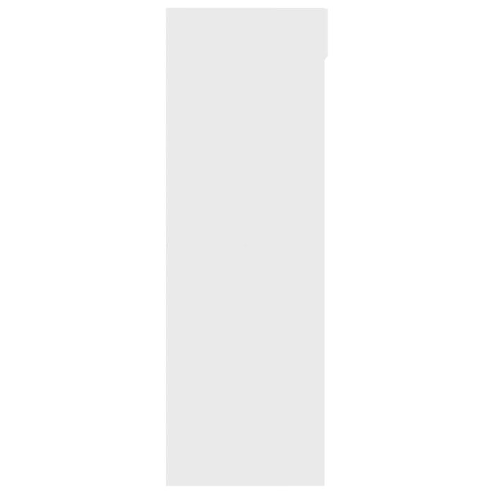 Waschmaschinen-Schrank Weiss 67,5 x 68 x 200 cm Holzwerkstoff – Bild 5