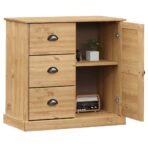 Sideboard mit Schubladen VIGO 78x40x75 cm Massivholz Kiefer – Bild 3