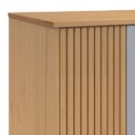 Kleiderschrank OLDEN Braun 76,5x53x172 cm Massivholz Kiefer – Bild 10