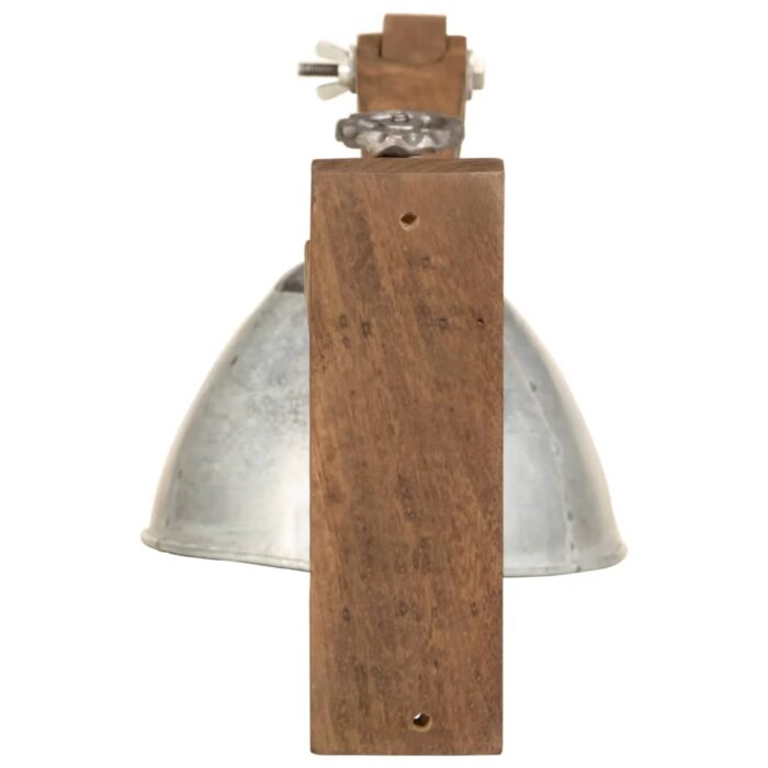 Wandleuchte 25 W Vintage Silbern E27 – Bild 5