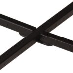 Couchtisch 54x54x35 cm Massivholz Mango und Eisen – Bild 6