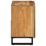 Waschbeckenunterschrank 62x34x58 cm Raues Massives Mangoholz – Bild 4