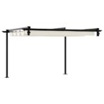 Pavillon Creme 300 x 300 x 200 cm Polyester – Bild 6