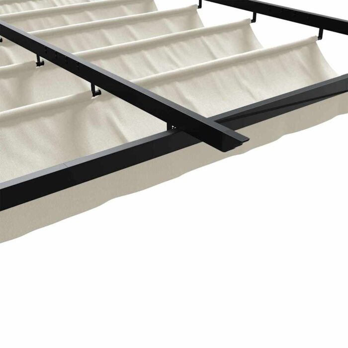 Pavillon Creme 300 x 300 x 200 cm Polyester – Bild 7