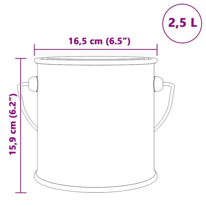 Wandfarbe Grau 2,5 l Wall Print – Bild 7