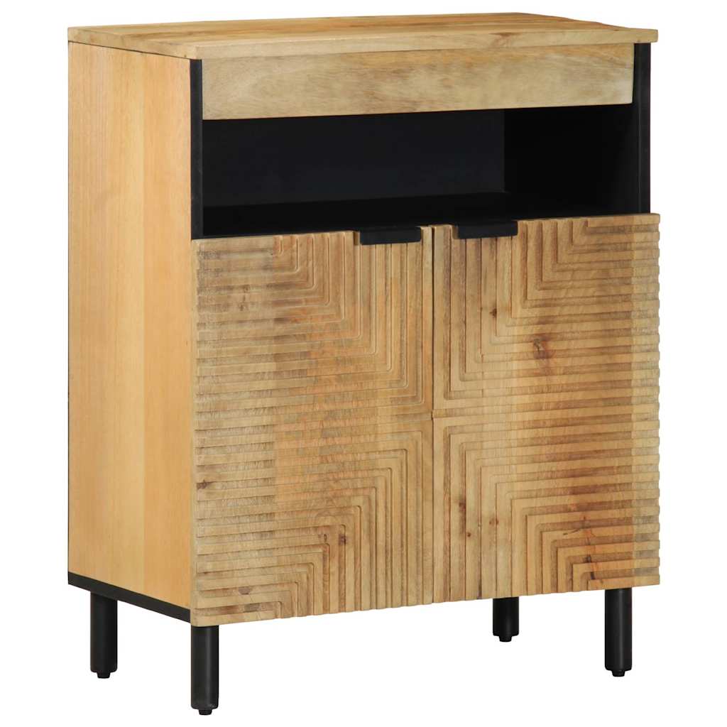 4017745_1.jpg Sideboard Braun 60x33x75 cm Massivholz Mango – Bild 1