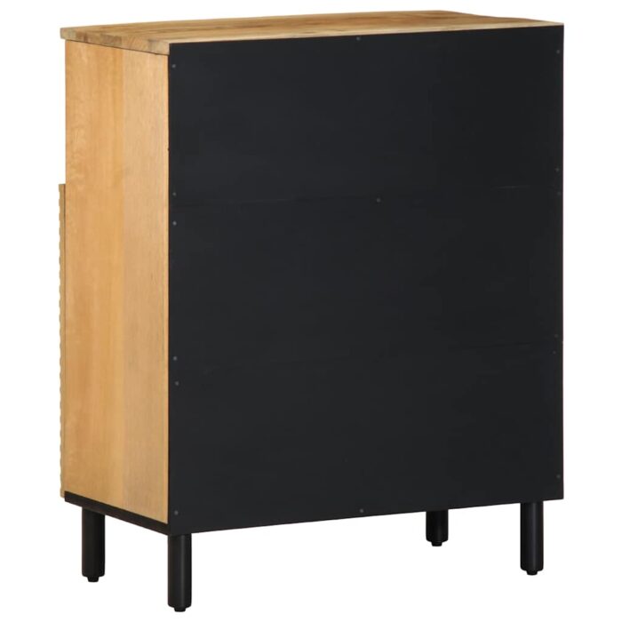 Sideboard Braun 60x33x75 cm Massivholz Mango – Bild 5