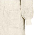 Decken-Hoodie KINN Creme L Baumwolle – Bild 4