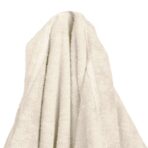 Decken-Hoodie KINN Creme L Baumwolle – Bild 5