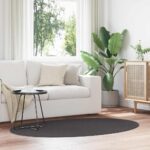 Bereichsteppiche HUARTE Anthrazit 100 x 200 cm 100 %Polyester