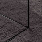 Bereichsteppiche HUARTE Anthrazit 80 x 150 cm Polyester – Bild 8