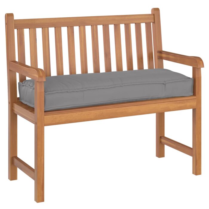 Kissen Anthrazit 110 x 40 x 8 cm Oxford-Stoff – Bild 2