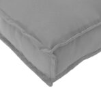 Kissen Anthrazit 110 x 40 x 8 cm Oxford-Stoff – Bild 5