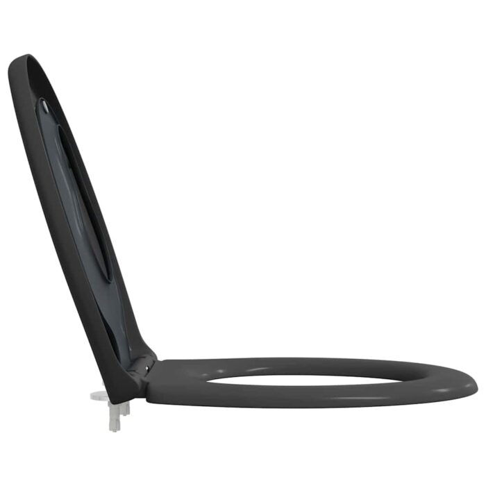 Toilettensitz Anthrazit 47 x 37 x 4 cm Duroplast – Bild 8