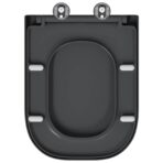 Toilettensitz Anthrazit 47,5 x 35 x 3,6 cm Duroplast – Bild 8