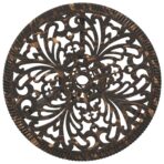 Garten Bistro Set 3 pcs Bronze Aluminium – Bild 8