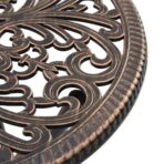 Garten Bistro Set 3 pcs Bronze Aluminium – Bild 10