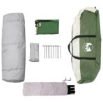 Sofort-Zelt mit Regenhaube für 3 Personen, schnell abnehmbar – Bild 9