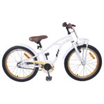 Kinderfahrrad 22 Zoll für 7-12 Jahre alt Weiss