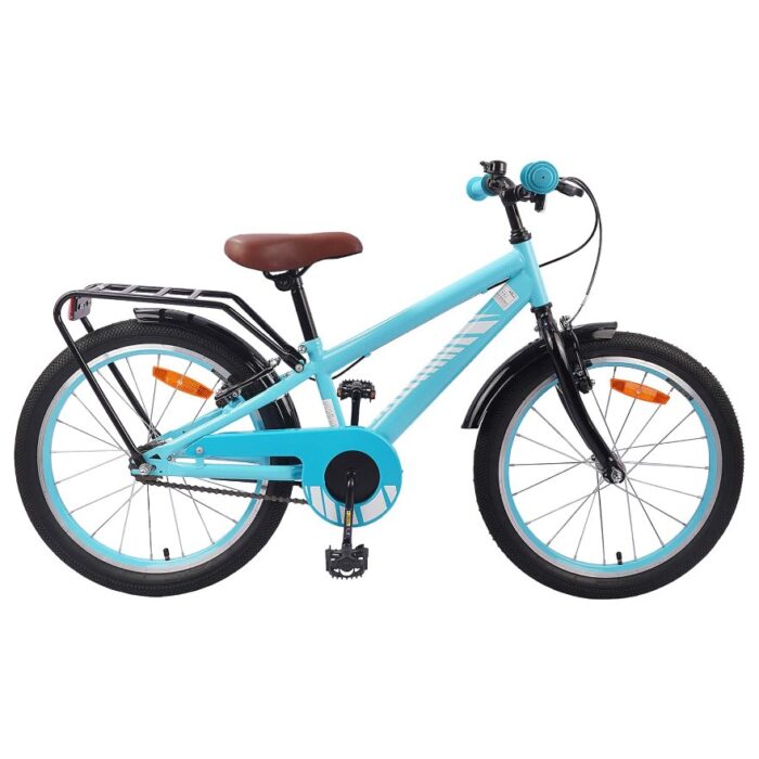 Kinderfahrrad 20 Zoll für 6-11 Jahre alt Himmelblau – Bild 6