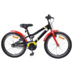 Kinderfahrrad 20 Zoll für 6-11 Jahre alt Blau Weiss