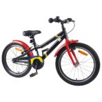 Kinderfahrrad 20 Zoll für 6-11 Jahre alt Blau Weiss – Bild 2