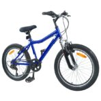 Kinderfahrrad 24 Zoll 6-Speed für 8-12 Jahre alt Rot – Bild 2