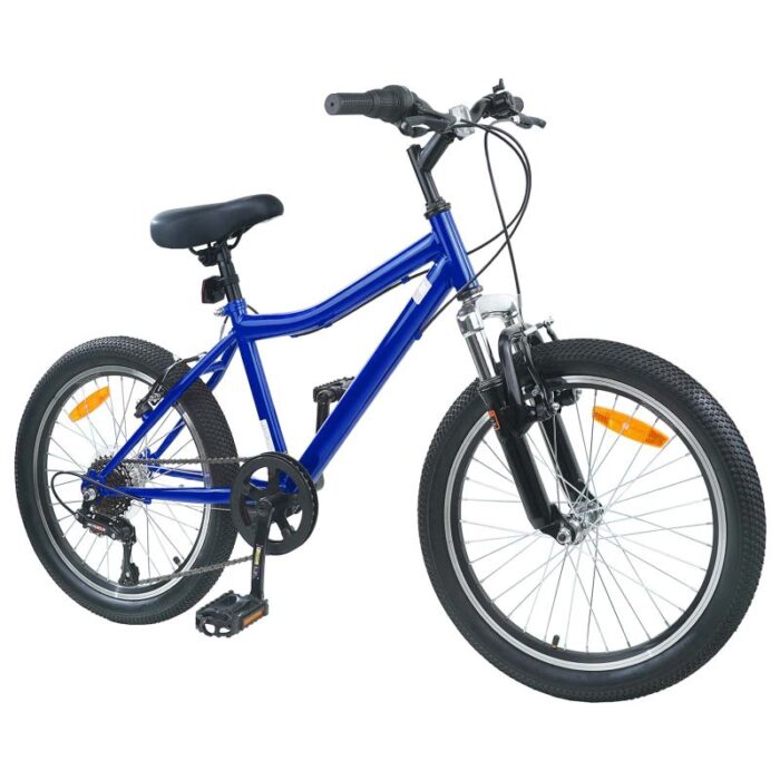 Kinderfahrrad 24 Zoll 6-Speed für 8-12 Jahre alt Rot – Bild 2