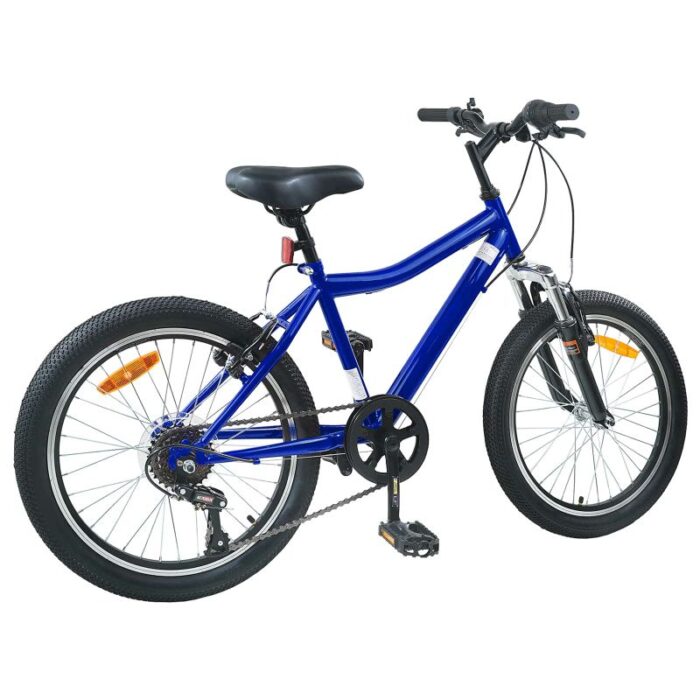 Kinderfahrrad 24 Zoll 6-Speed für 8-12 Jahre alt Rot – Bild 3