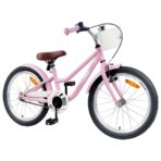 Kinderfahrrad 20 Zoll für 6-11 Jahre alt Hellrosa – Bild 2
