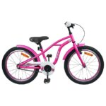 Kinderfahrrad 20 Zoll für 6-11 Jahre alt Dunkelrosa