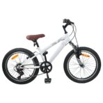 Kids Mountain Bike 20 Zoll 6-Speed für 5-8 Jahre alt Weiss