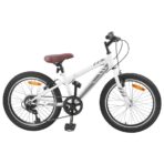 Mountainbike 20 Zoll 6-Speed für 5-8 Jahre alt Weiss