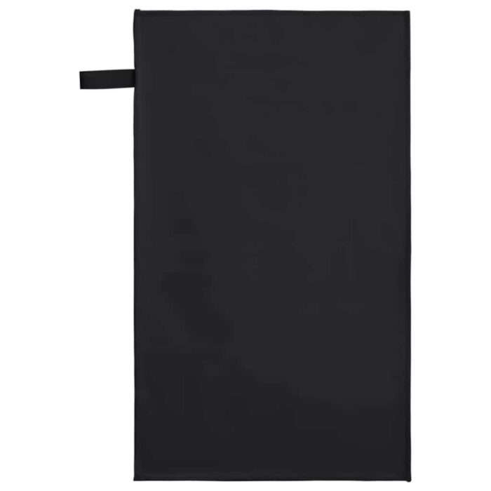 Sporthandtücher 2 pcs Schwarz 50 x 30 cm Polyester und Polyamid – Bild 4