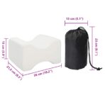 Kissen für das Schlafen Weiss 26 x 21,5 x 15 cm Polyester – Bild 10