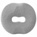 Sitzkissen mit Kissen Hellgrau 42 x 36,5 x 8 cm Baumwolle – Bild 7