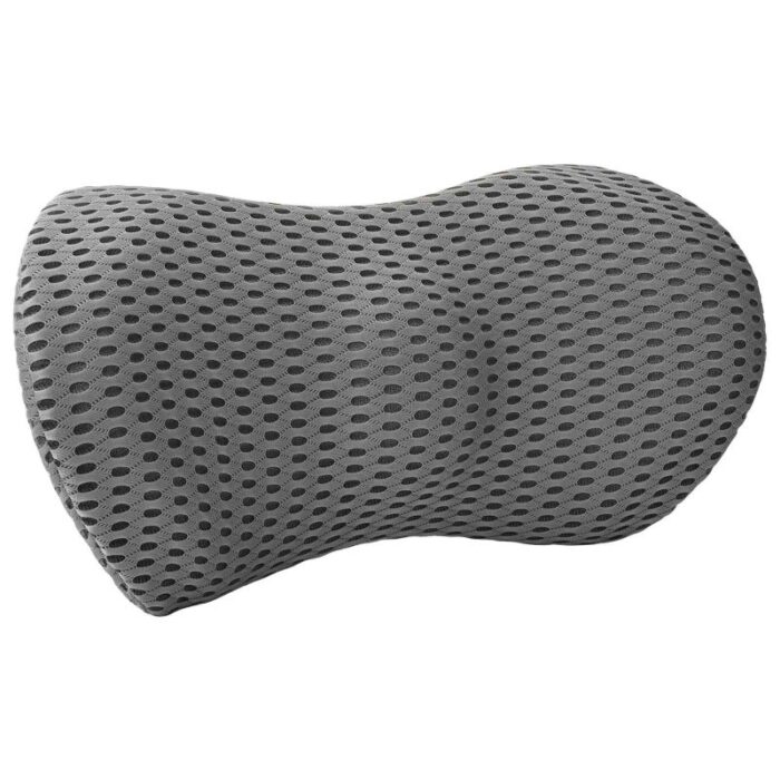 Rücken Kissen mit Kissen Grau 47,5 x 23 x 12 cm 4D Mesh – Bild 3