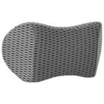 Rücken Kissen mit Kissen Grau 47,5 x 23 x 12 cm 4D Mesh – Bild 7
