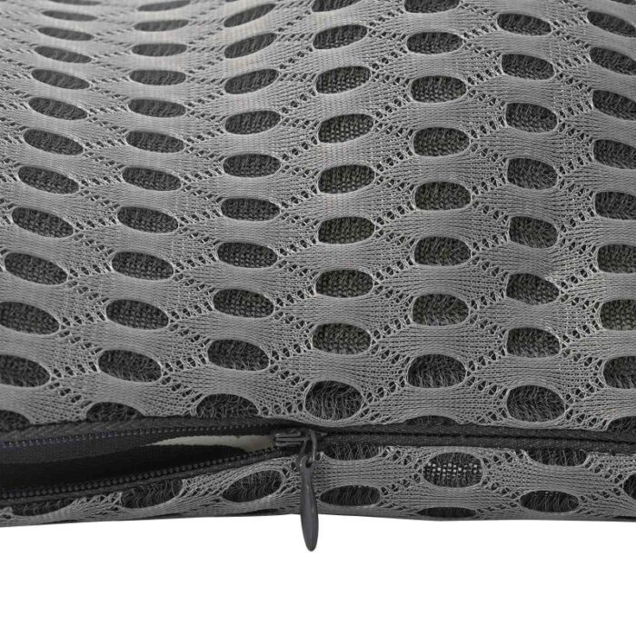 Rücken Kissen mit Kissen Grau 47,5 x 23 x 12 cm 4D Mesh – Bild 9