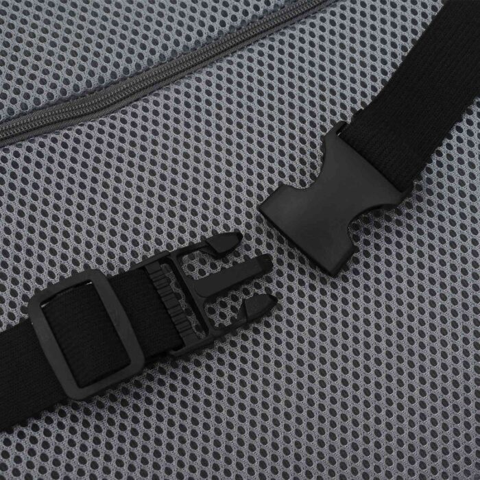 Rücken Kissen mit Kissen Grau 36 x 30 x 12 cm Mit Netz – Bild 8