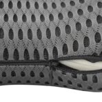 Nackenstützkissen mit Kissen Grau 31 x 22 x 13 cm 4D Mesh – Bild 10