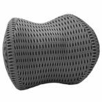 Nackenstützkissen mit Kissen Grau 31 x 22 x 13 cm 4D Mesh – Bild 3