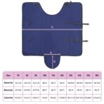 Pferdedecke Dunkelgrün und Schwarz 75 cm Polyester – Bild 11