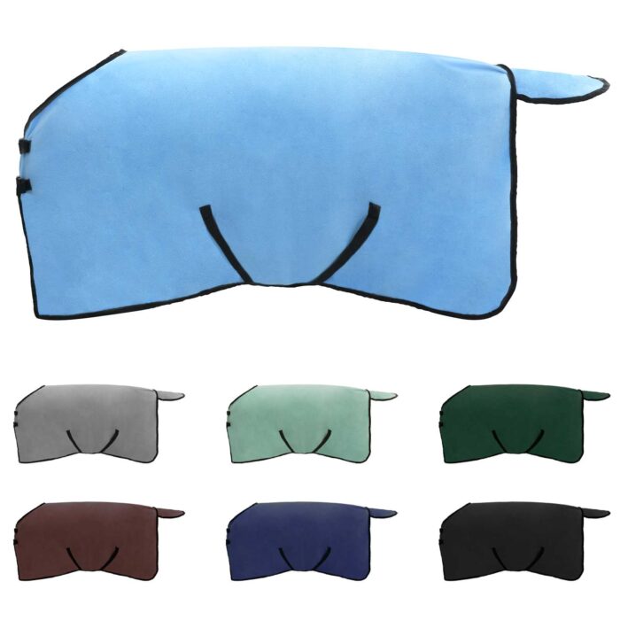 Pferdedecke Volles Aqua Polyester – Bild 2